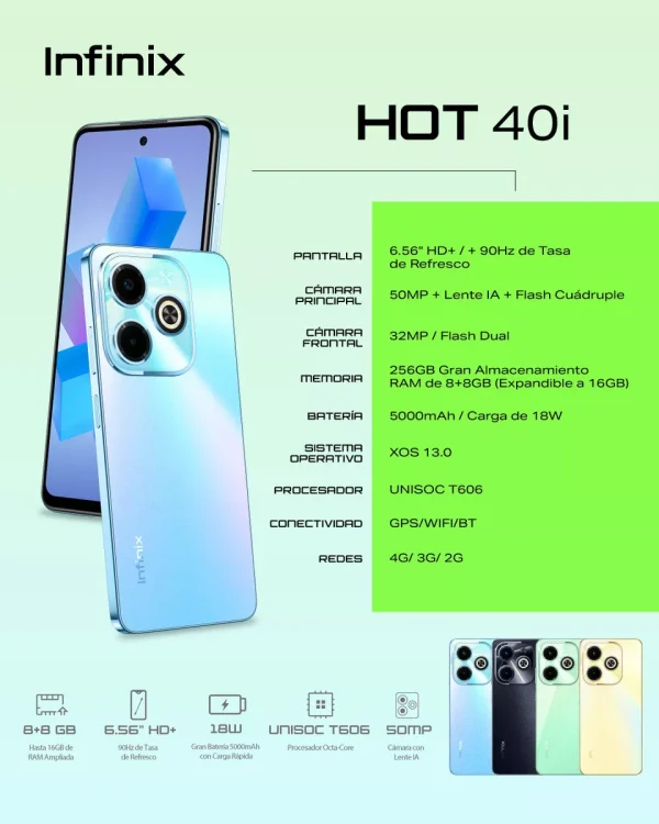 Infinix hot 40i - Imagen 2